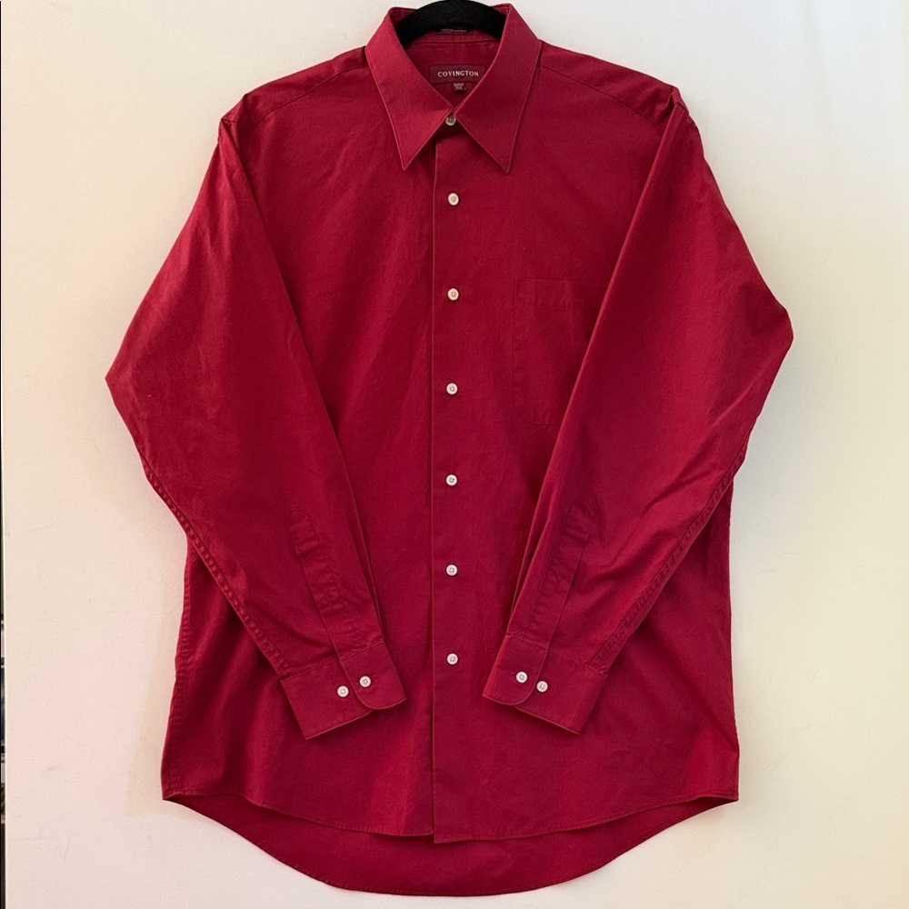 Covington Rich Red Men's Casual Shirt